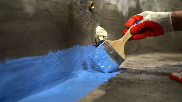 Large-scale Wet Basement Repair work completed in Burnsville, MN by SJ Waterproofing Pros